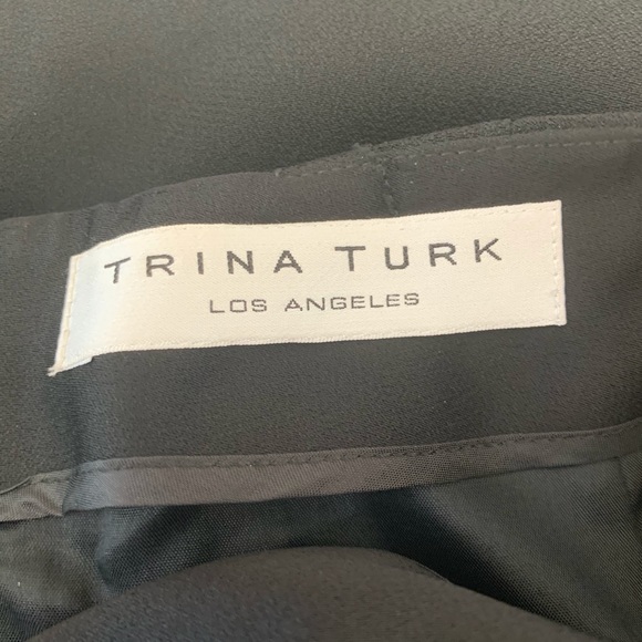 Trina Turk Open Front Pleated Skirt - Picture 4 of 7